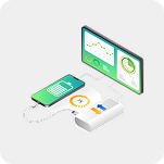 On device
processing